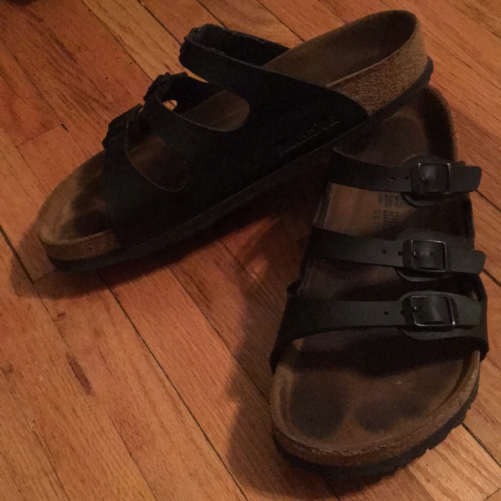 3 strap Birkenstocks